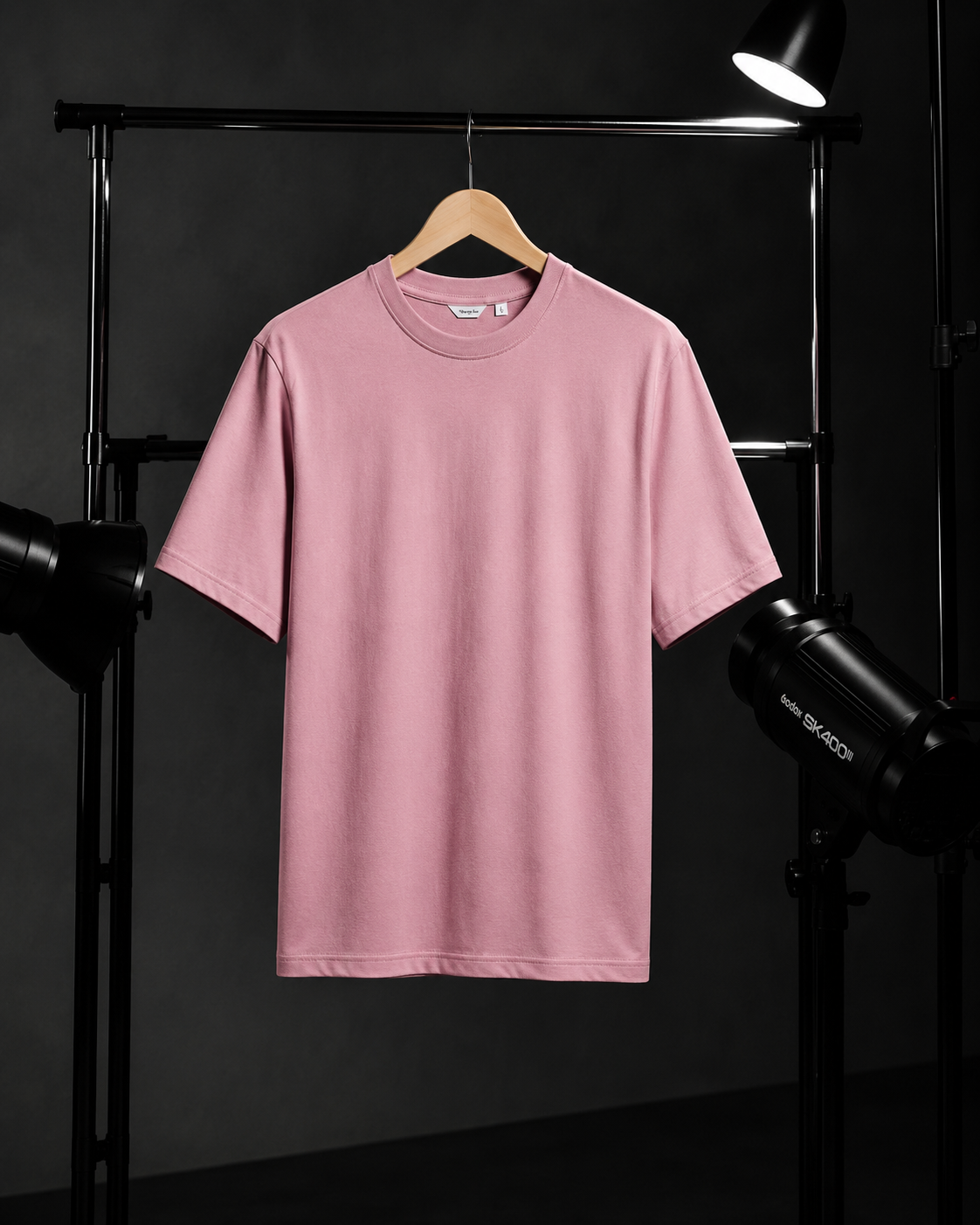 Camiseta Clasica Elegante / Rosa
