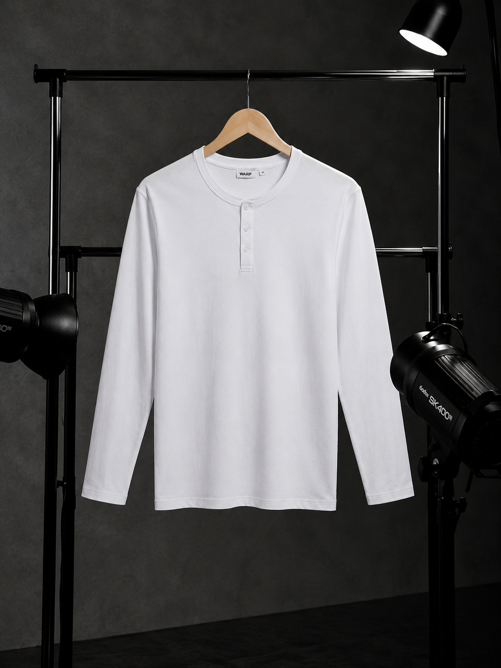 Henley / Camiseta manga larga