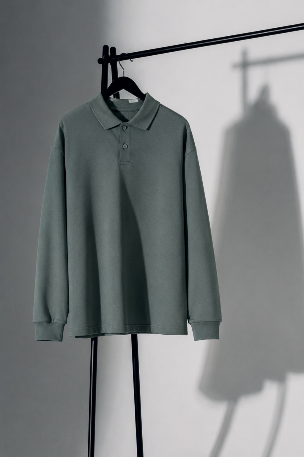 Mariano / polo elegante manga larga