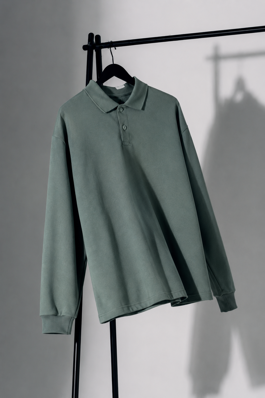 Mariano / polo elegante manga larga