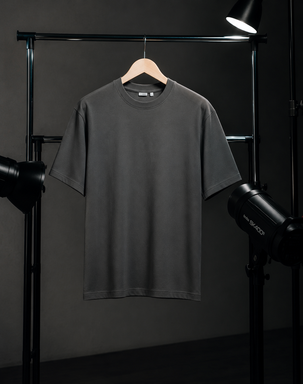 Camiseta Clasica Elegante / Gris