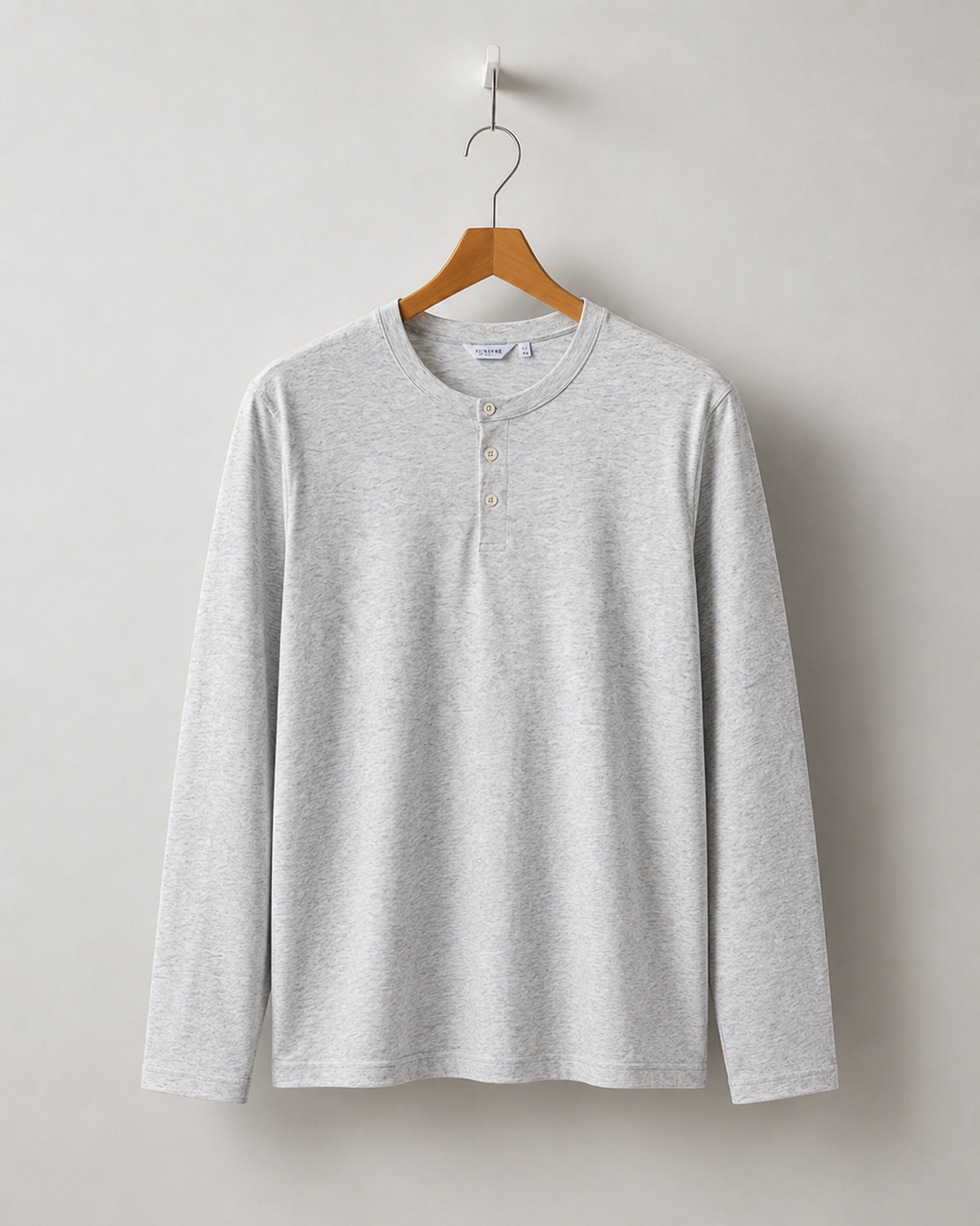 Henley / Camiseta manga larga