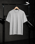 Camiseta Clasica Elegante/ Gris