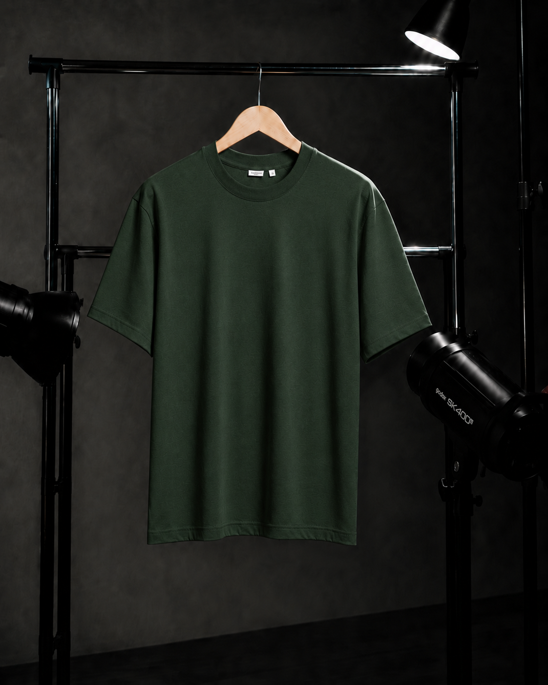 Camiseta Clasica Elegante / esmeralda