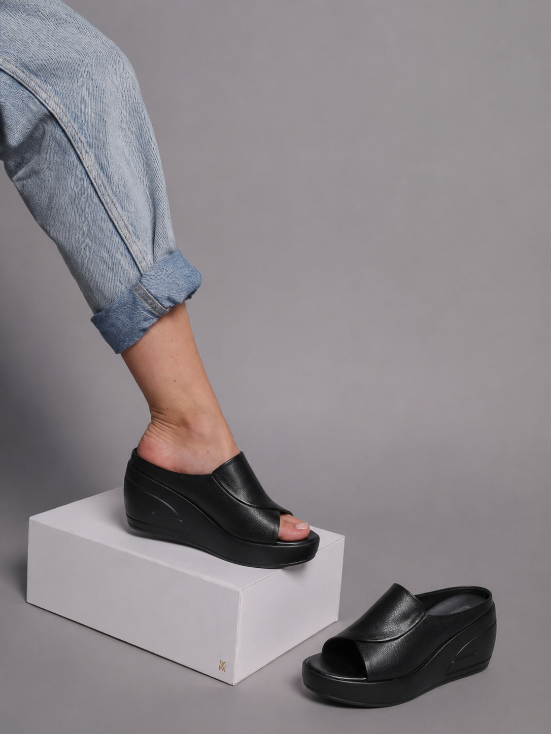 Carla | Sandalias ortopédicas de cuña sin cordones
